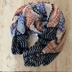 Stella dot globetrotter scarf in sunset